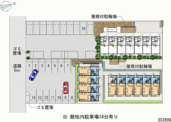 ★手数料０円★小牧市西之島　月極駐車場（LP）